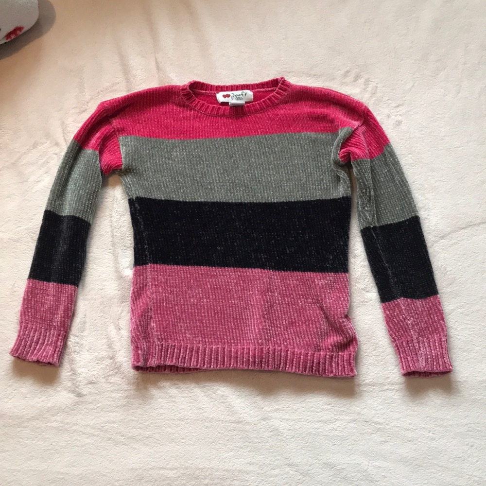 Comfy, colorful sweater